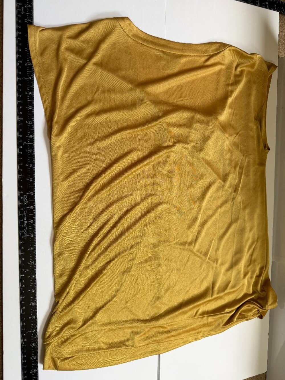 Mossimo Mustard Yellow Shell W 2X - Picture 4 of 4